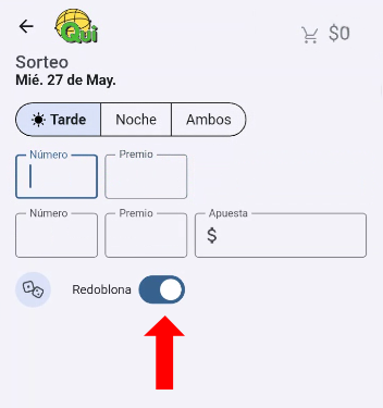 Activación de Redoblona