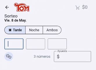 Selector de turno Tómbola